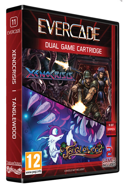 Evercade Xeno Crisis Tanglewood Dual Game Cartridge